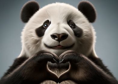 Pandas Gentle Love