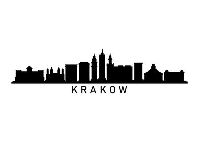 Krakow skyline