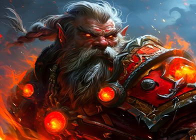 Fire Magic Shaman Dwarf