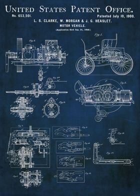 1900 motor vehicle vintage