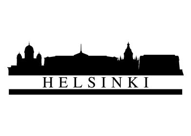 Helsinki skyline