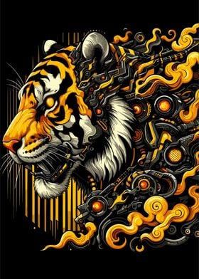 tiger mecha style