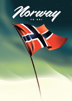 Norway Ski poster