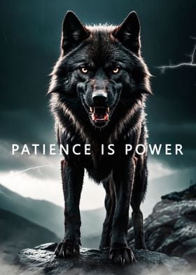Patience is Power Wolf 