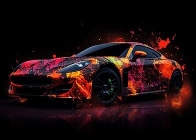 Ferrari Style Flame