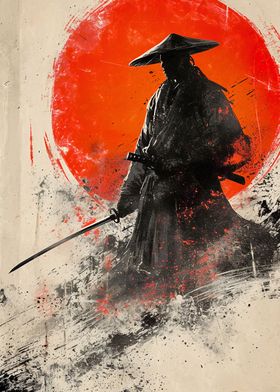 Red Moon Sword Samurai