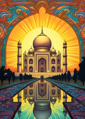 Taj Mahal of India