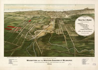 Wauwatosa Wisconsin 1892