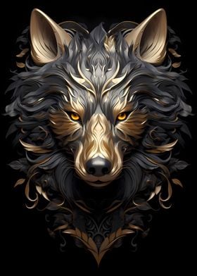 Animal Wolves Wolf Head