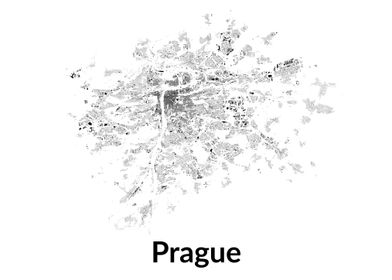 Prague Czech Republic Map