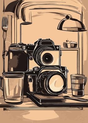 Dslr Camera Coffee 2