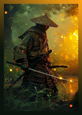 Samurai Warrior Poster