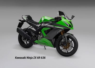 Kawasaki Ninja ZX 6R 636