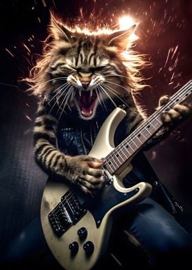 Rock on Cat