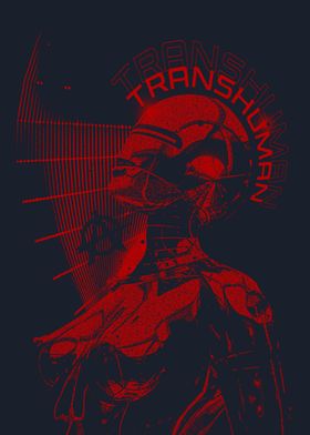 Transhuman Brutalist Y2K