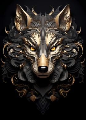 Animal Wolves Wolf Head