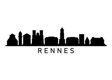 Rennes skyline