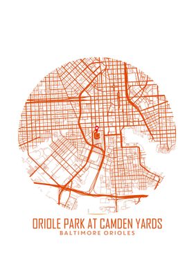 Oriole Park Stadium Map