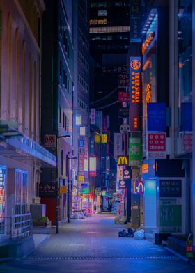 Night shopping in Korea