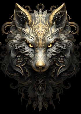 Animal Wolves Wolf Head