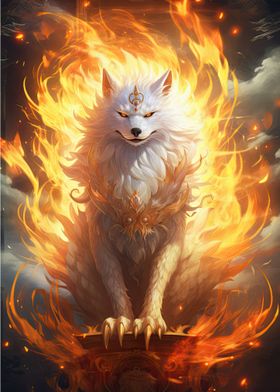 kitsune fox animal