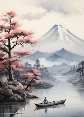 Japanese Landscape Paint