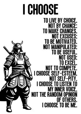 I Choose to Live by Choice