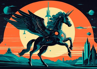 EPIC FUTURISTIC PEGASUS