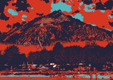 Mountain Pop Art