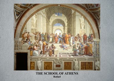 SCHOOL OF ATHENS GREY