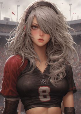 American Football Girl