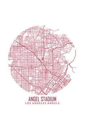  Angel Stadium Map