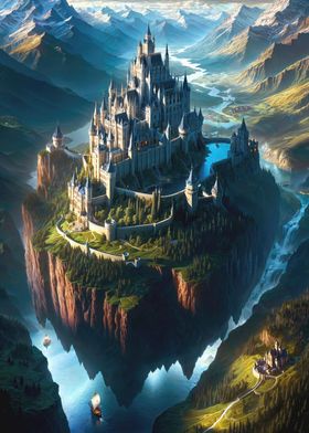 The Flying Valley Castle 