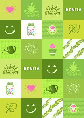 lovely green health life