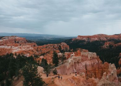 Canyon Trek at Dusk