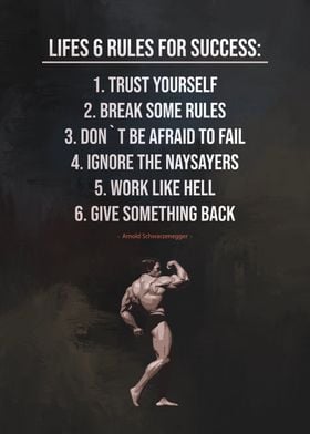 lifes 6 rules for success