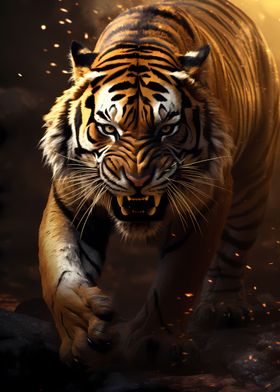 Natural wild Tiger Animal