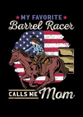 Barrel Racing Mom