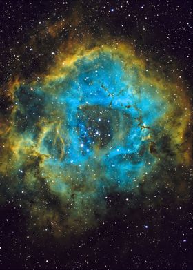 Rosette Nebula Space