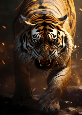 Natural wild Tiger Animal