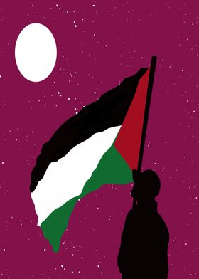 holding palestine