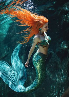 Gorgeous mermaid