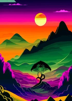 Psychedelic nature