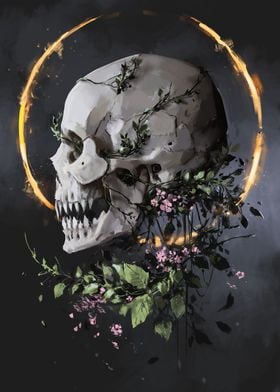 Garden Skull
