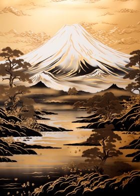 Mount Fuji Gold
