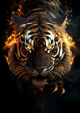 Wild fire Tiger Head gold