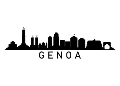 Genoa skyline