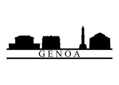 Genoa skyline