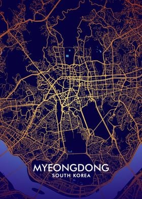 Myeongdong Map