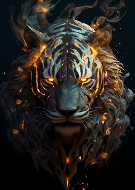 Wild fire Tiger Head gold